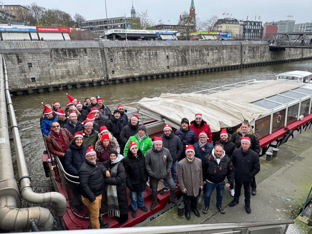 Hefenrundfahrt 2 Hafen Gruppenfoto