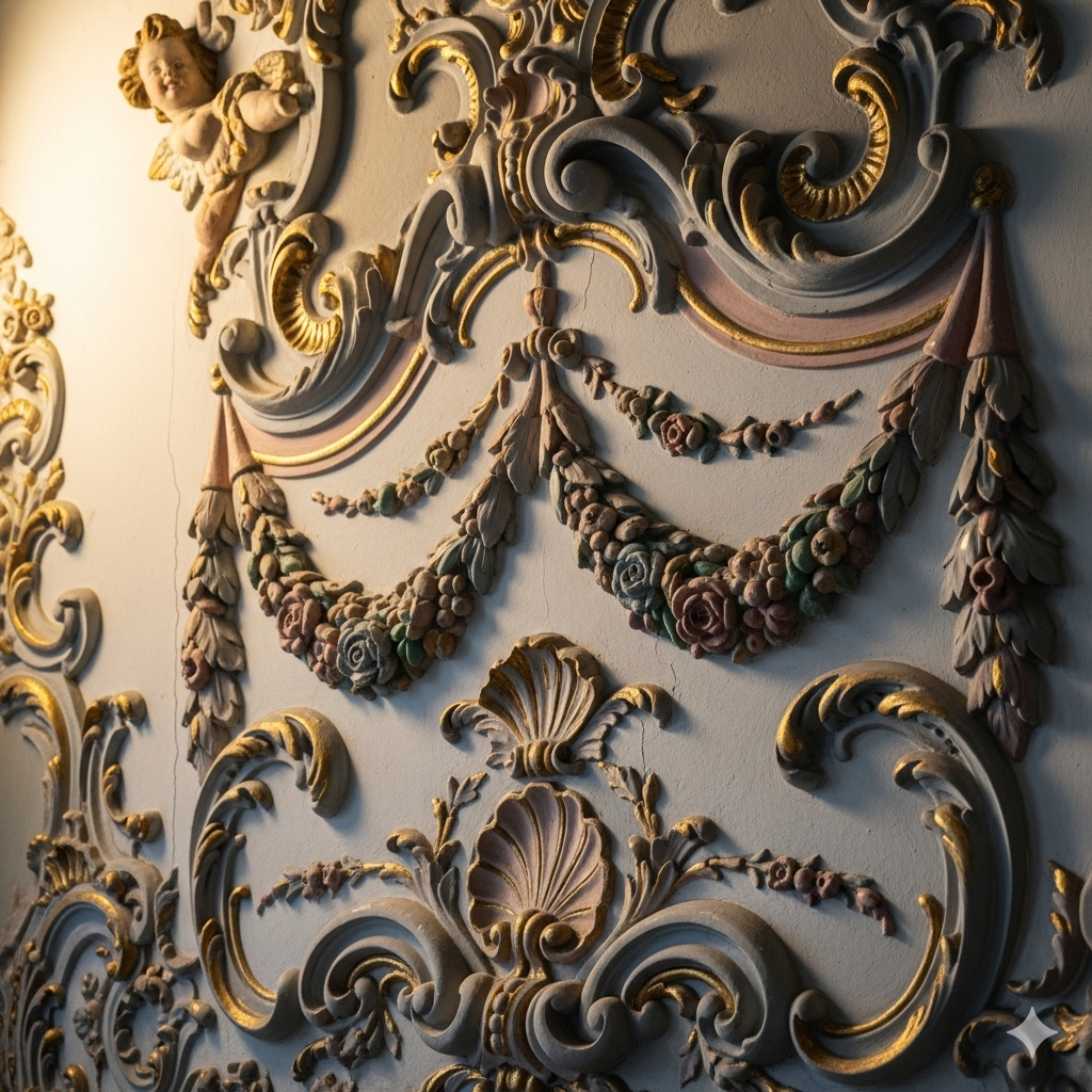 Stuck im Barockstil