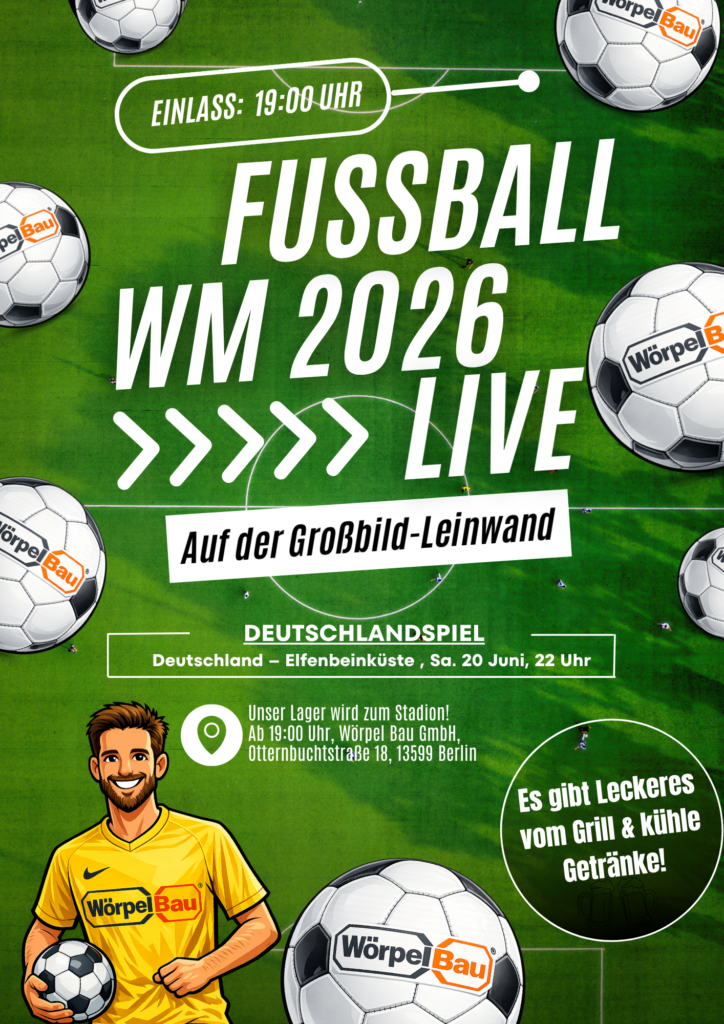 Flyer Fussball-WM Public-Viewing-Event